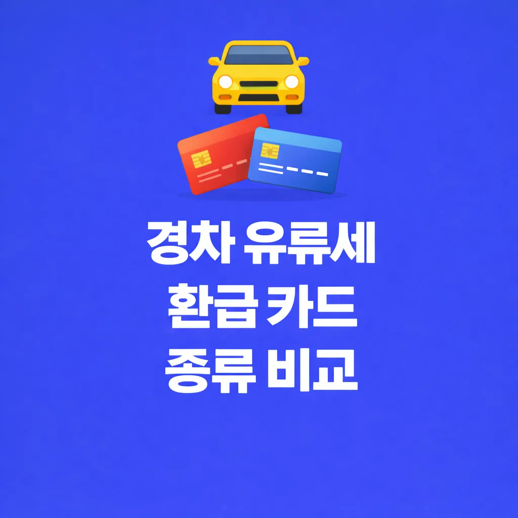 경차 유류세 환급 카드 관련 썸네일