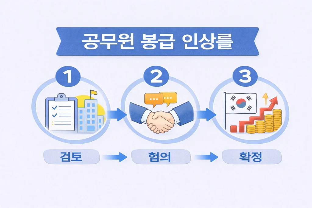 공무원 봉급 인상률