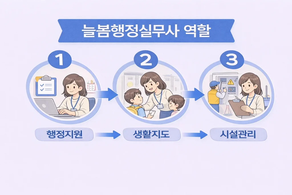 늘봄행정실무사 역활