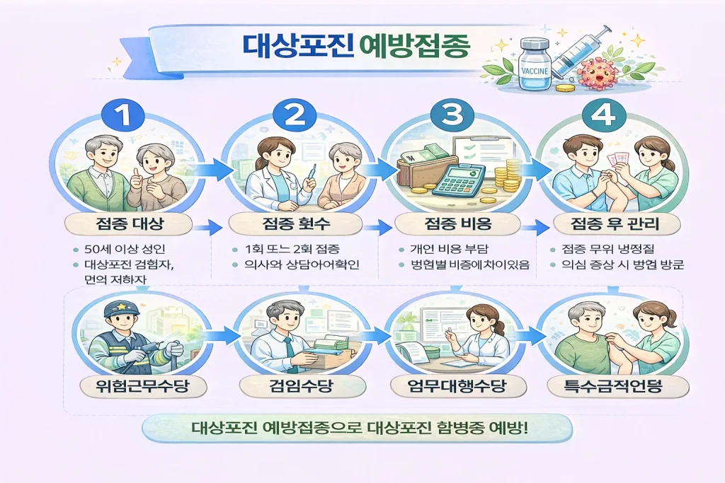 대상포진 예방접종 기준 정리 연령·비용·보험 적용 구조 2 대상포진 예방접종 기준