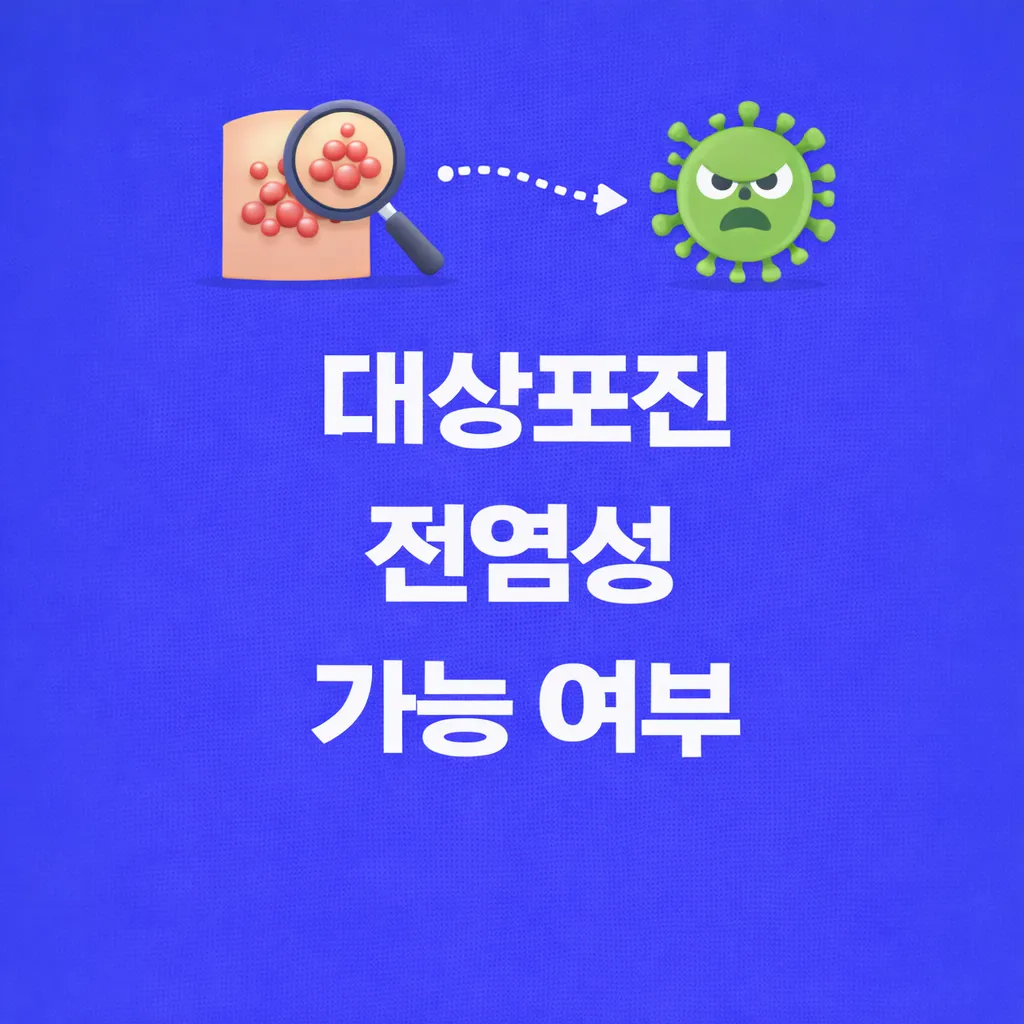 대상포진 전염성 관련 썸네일