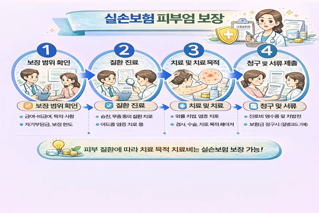 실손보험 피부과 보장 기준