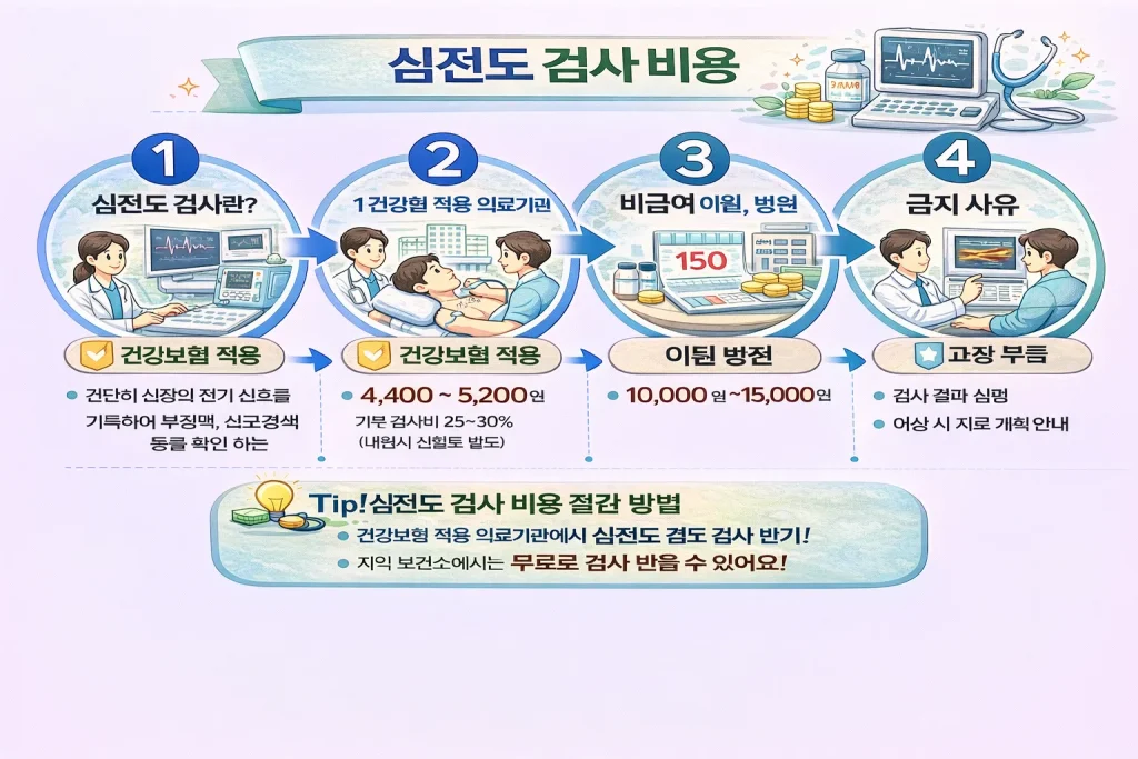 심전도 검사비용 기준