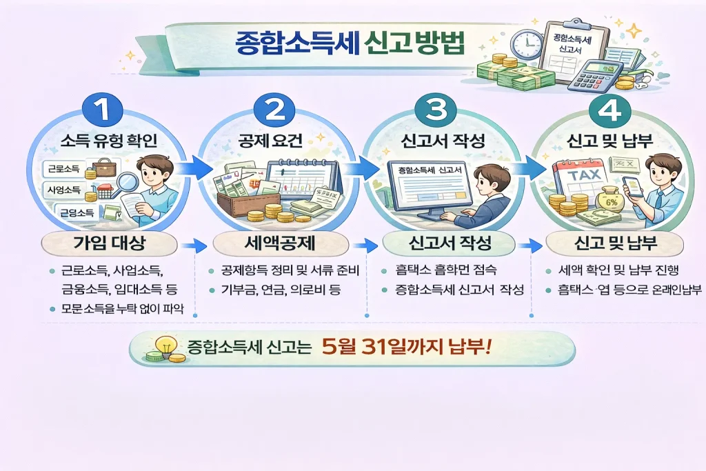 종합소득세 신고 방법.1