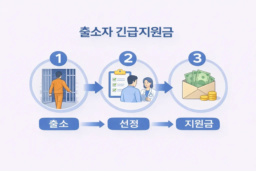 출소자 긴급지원금 신청 방법 대상 조건 및 절차 정리 (2026년 현재 기준) 2 출소자 긴급지원금1