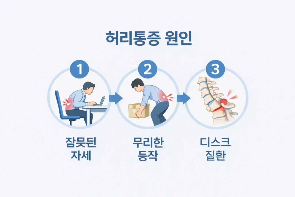 허리통증 원인1